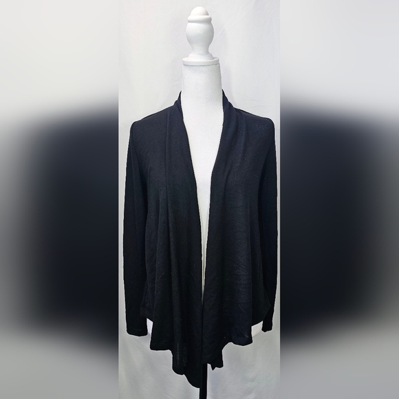 Small Black Open-Front Cardigan - Picture 1 of 4